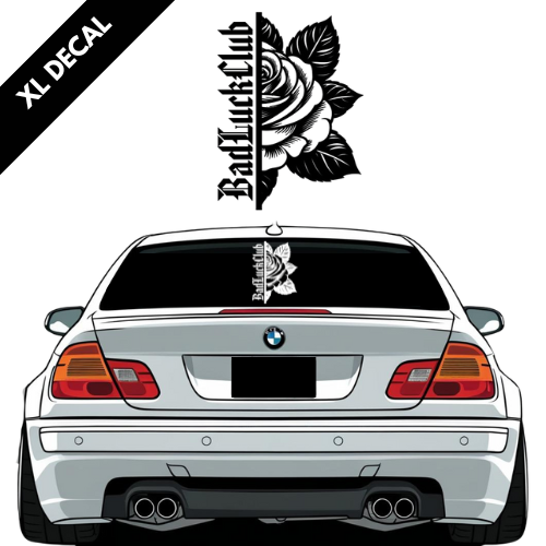 BAD LUCK CLUB ROSE V2 XL BANNER