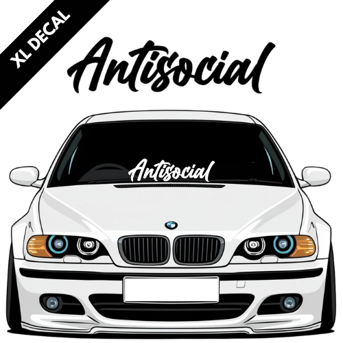 ANTISOCIAL XL BANNER