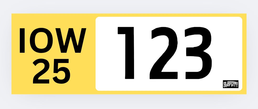 IOW Takeover - Car Identification Tags