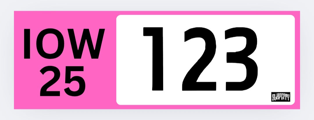 IOW Takeover - Car Identification Tags