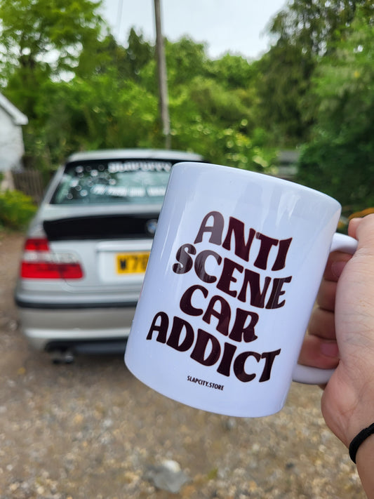 Anti Scene Car Addict Mug
