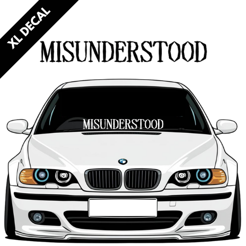 MISUNDERSTOOD XL BANNER