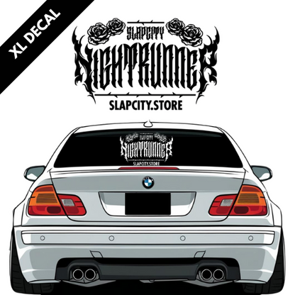 SLAPCITYUK NIGHTRUNNER XL BANNER