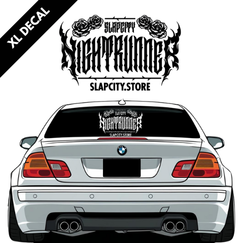 SLAPCITYUK NIGHTRUNNER XL BANNER