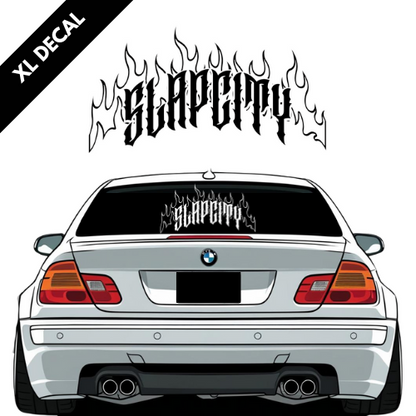 SLAPCITYUK FLAME XL BANNER