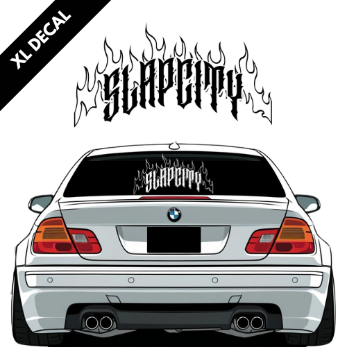 SLAPCITYUK FLAME XL BANNER